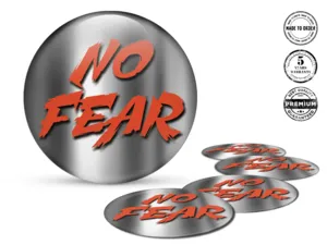 Domed Stickers Logo Resin Wheel Badges